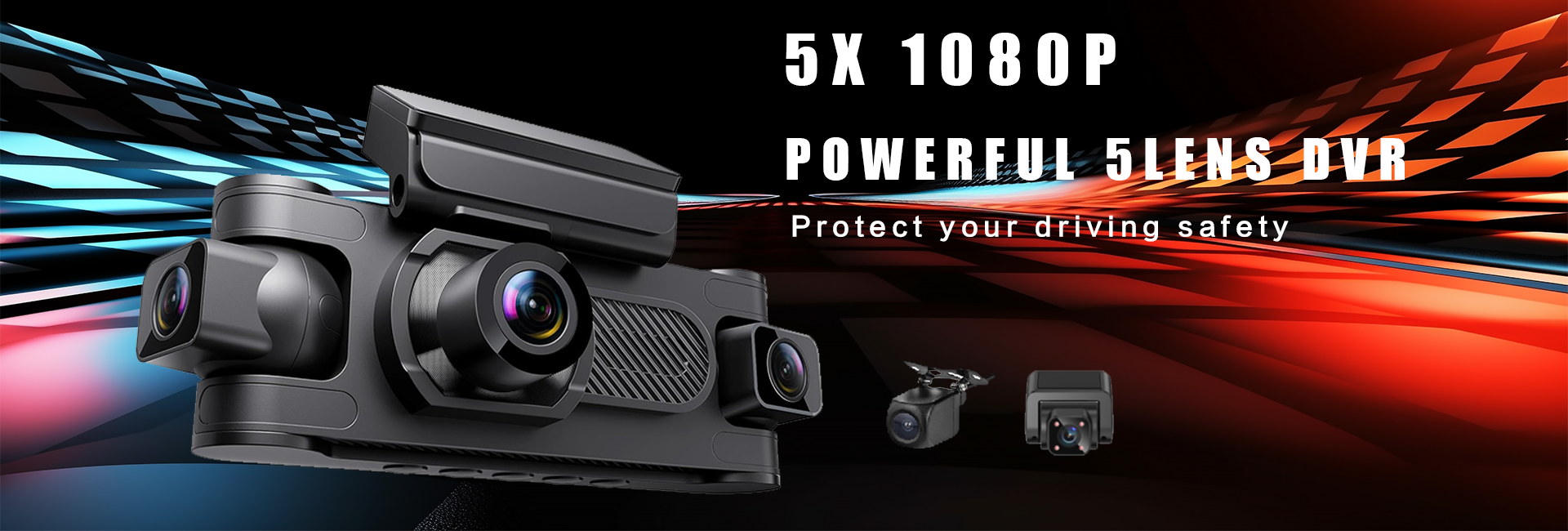 5CH dashcam with WiFi and GPS