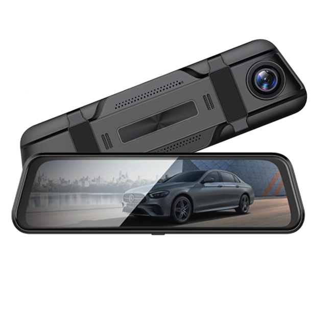 MD966V 4K Stream media mirror dash cam 4K+1080P  